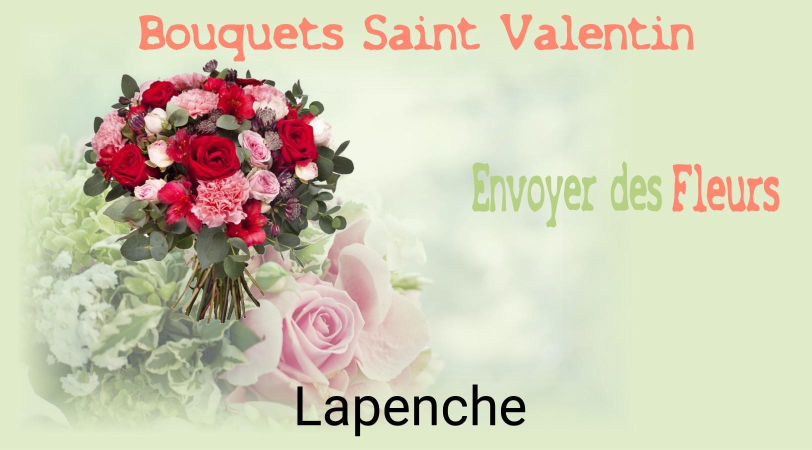 Roses de Saint-Valentin livrées à Lapenche